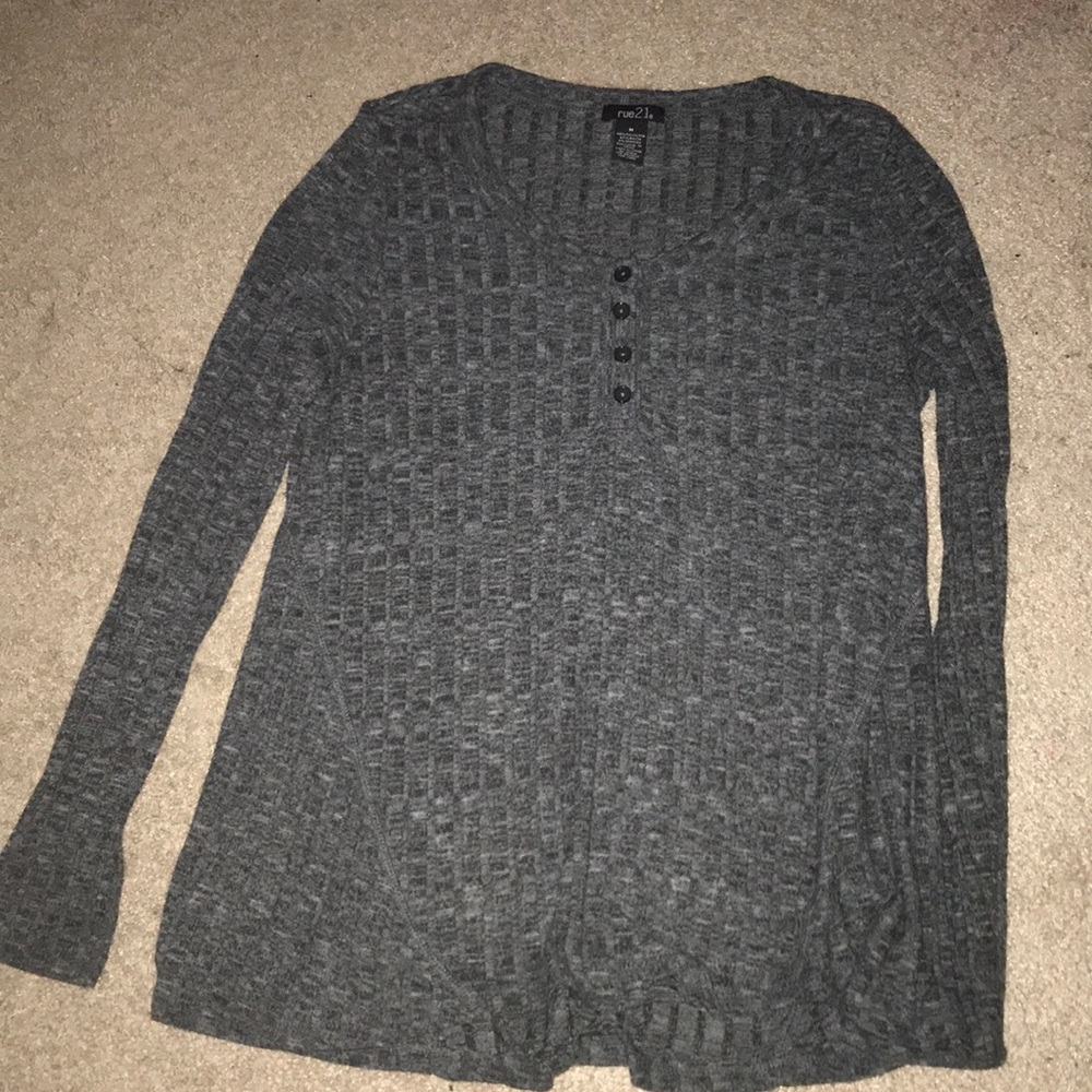 Rue 21 Dark grey sweater